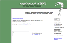 Tablet Screenshot of db.geschirrboerse.de